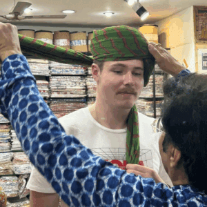 International Traveler exploring India