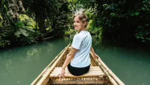 bamboo rafting