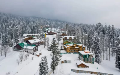 Snow in Gulmarg