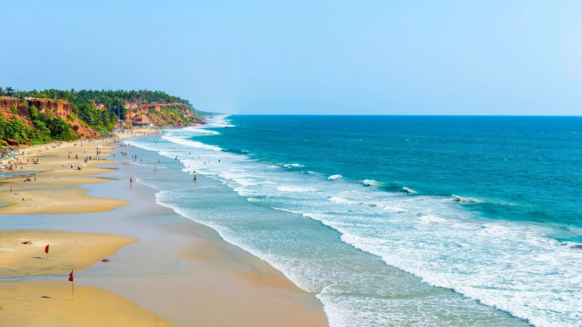 Varkala beach